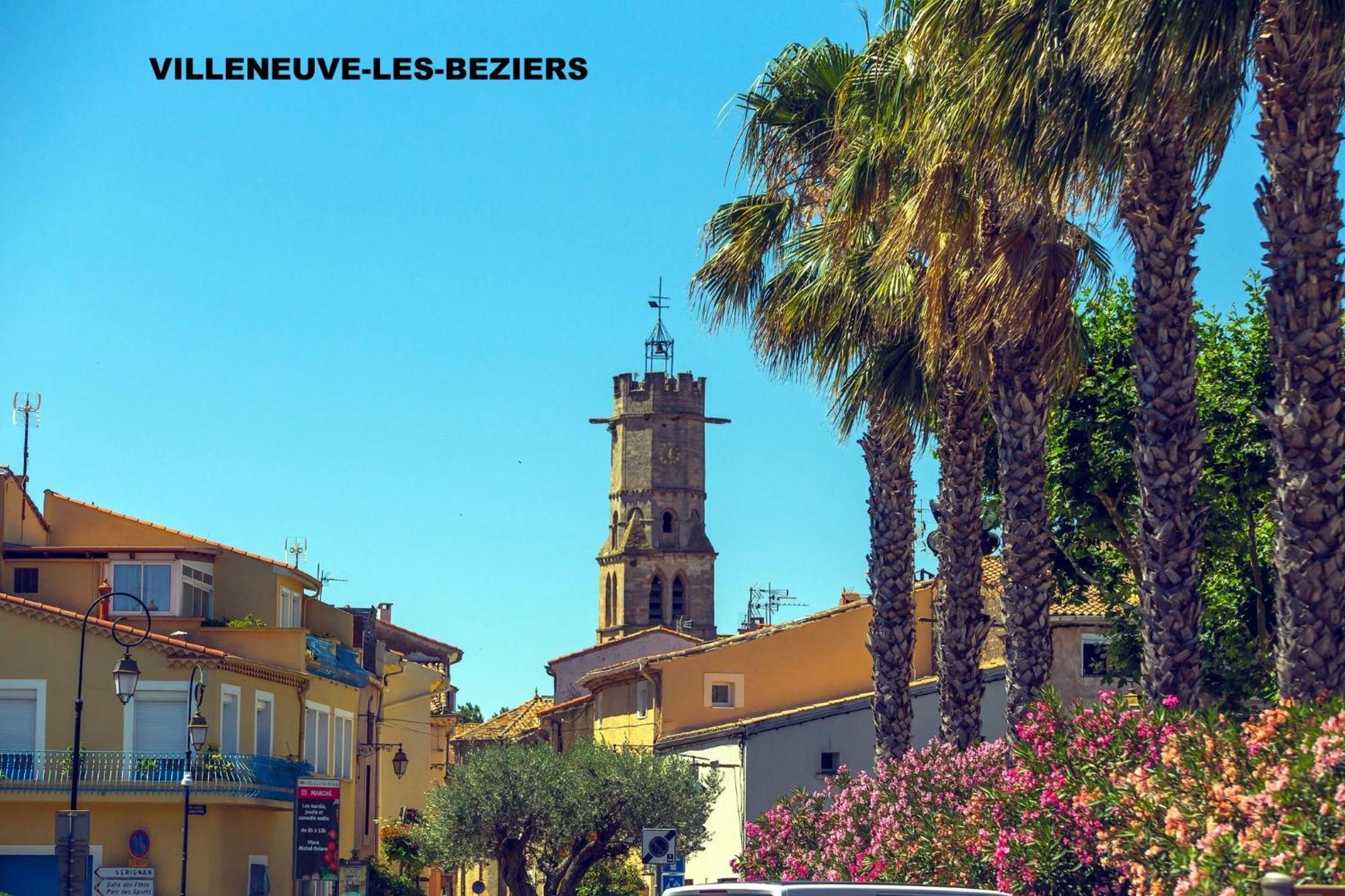 Hotel Las Cigalas Villeneuve-lès-Béziers Kültér fotó