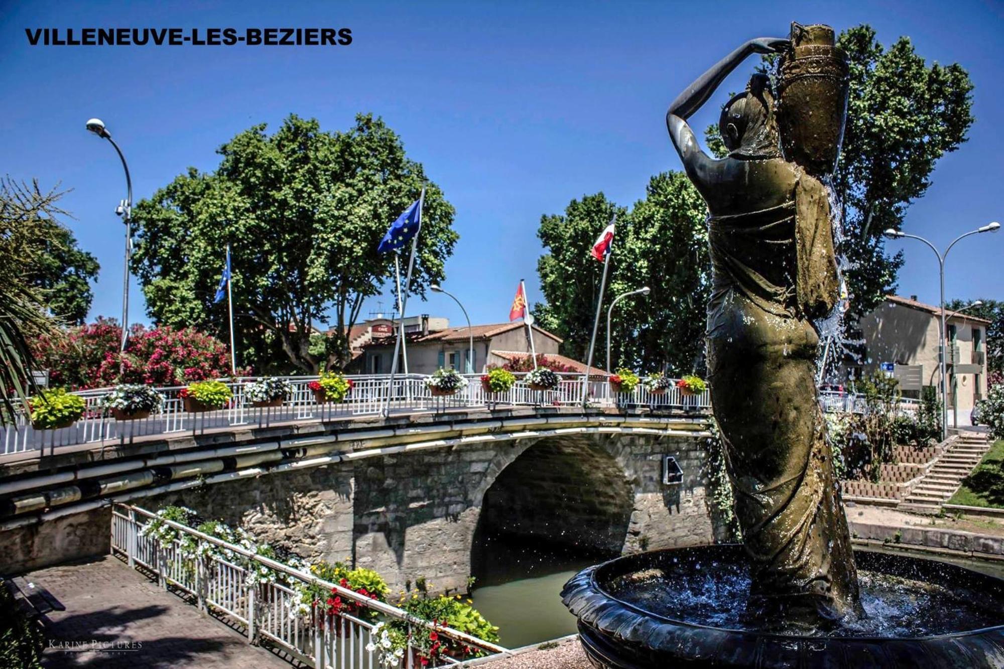 Hotel Las Cigalas Villeneuve-lès-Béziers Kültér fotó